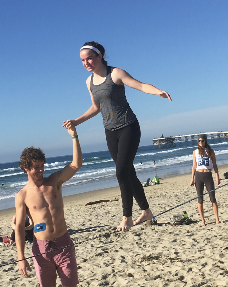 Eva-Slacklining Lessons learned